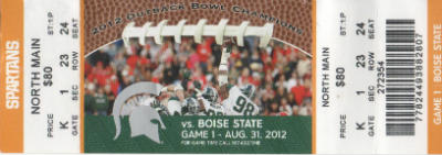 Boise State vs MSU ticket