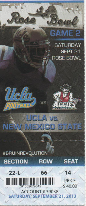 UCLA Ticket