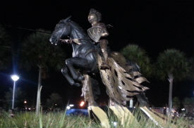 UCF Knight Statue 2013