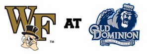 WF Demon Deacons vs ODU Monarchs on September 16, noon kick, Norfolk Va